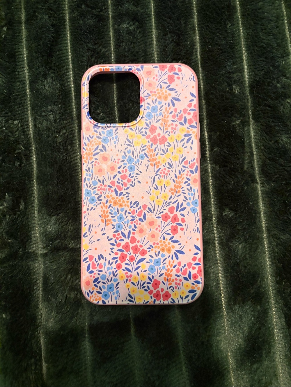 iPhone 12 Pro Max - Floral Pink Multi-Color Protective Phone Case